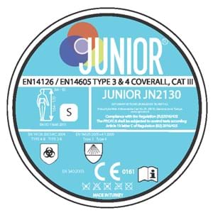 JUNIOR JN2130 EN14126 Tip 3&4 Tulum - SGT A.Ş.