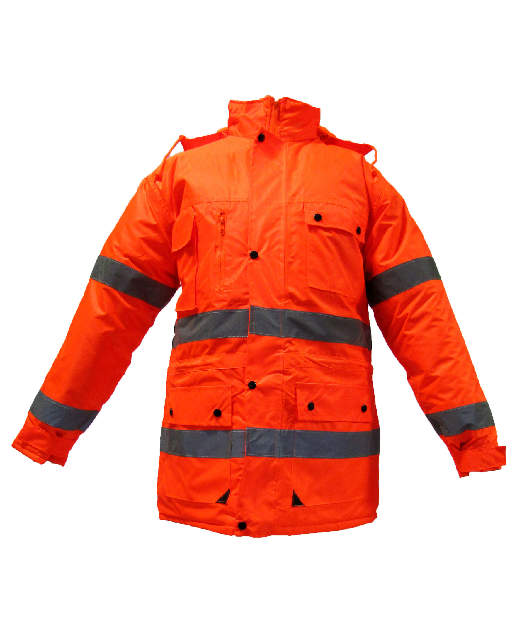 JUNIOR® JN1052 Orange Impertex High Visibility Parka - SGT A.Ş.