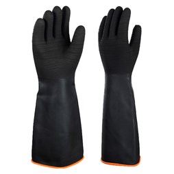 45 cm Kauçuk Tırtıklı Eldiven - SGT A.Ş.