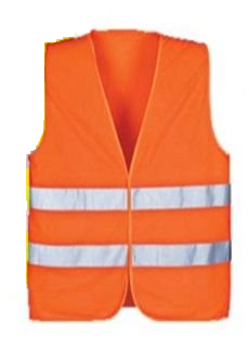 JUNIOR® JN1192 Yüksek Görünürlüklü Turuncu File Yelek - SGT A.Ş.